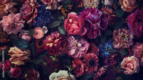 floral wallpaper background