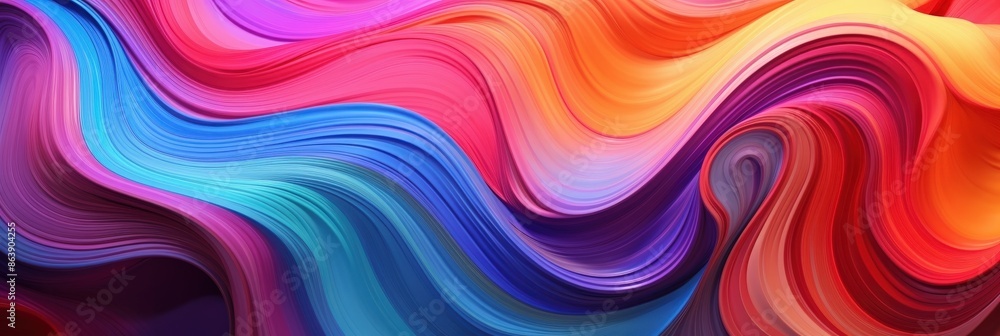 Abstract Swirling Colors Abstract Swirling Colors