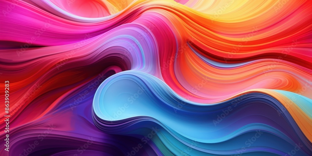 Abstract Swirling Colors Abstract Swirling Colors