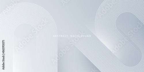 geometric background Modern abstract background, futuristic graphics. Vector illustration