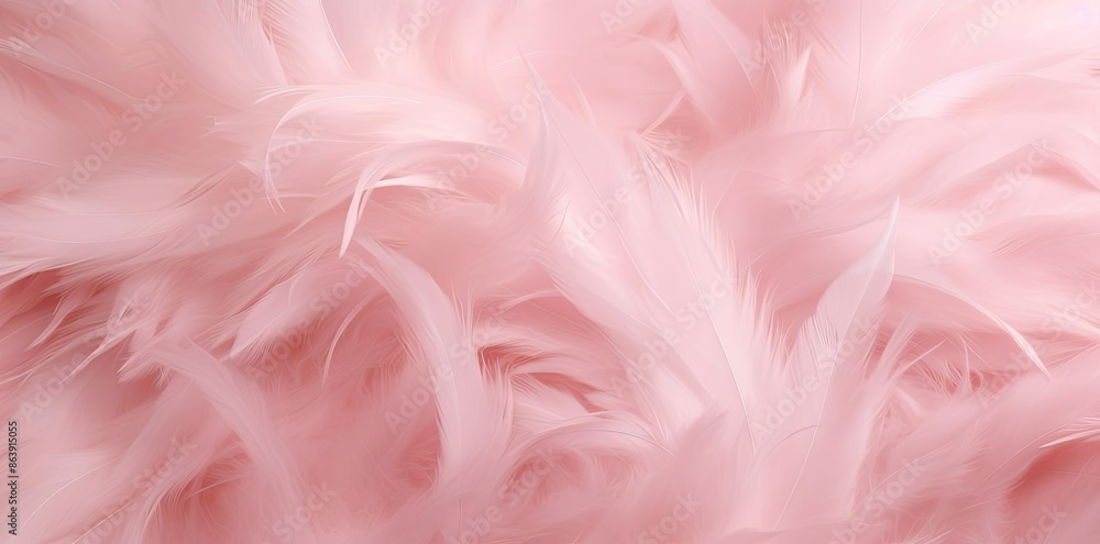 Pink Feather Texture Background Pink Feather Texture Background