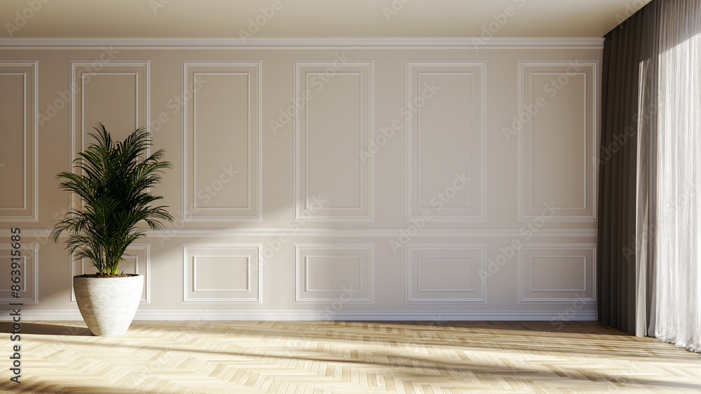 Large luxury modern bright interiors Living room mockup illustration 3D rendering image Large luxury modern bright interiors Living room mockup illustration 3D rendering image