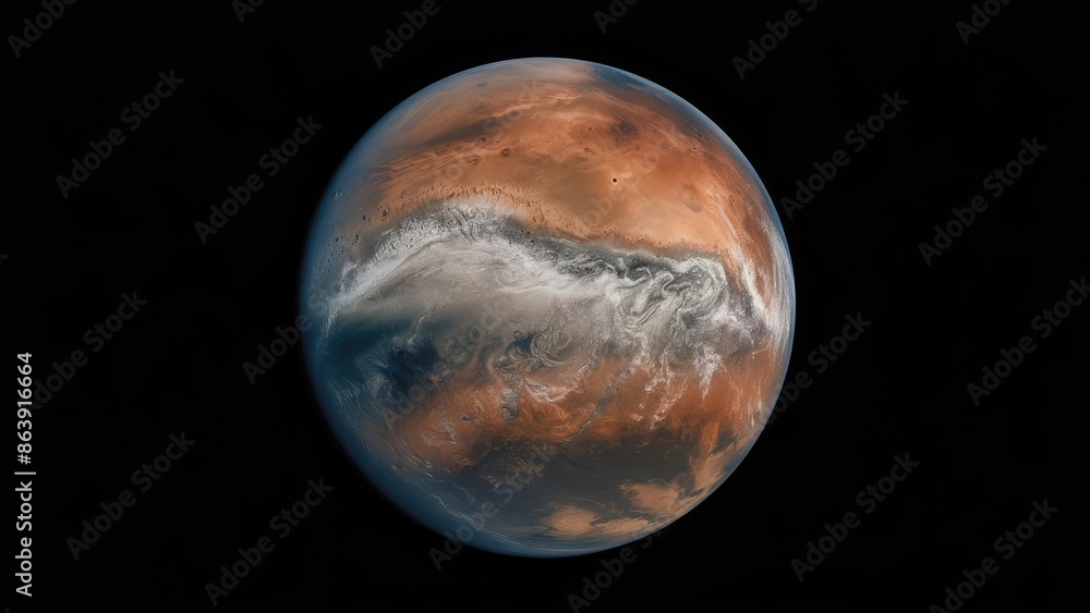 Stunning ultra-high definition photo-realistic images of mars, the largest planet in our solar system Stunning ultra-high definition photo-realistic images of mars, the largest planet in our solar system