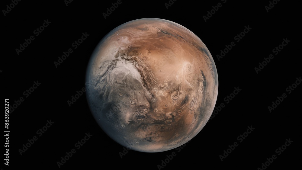 mars in Outer Space mars in Outer Space