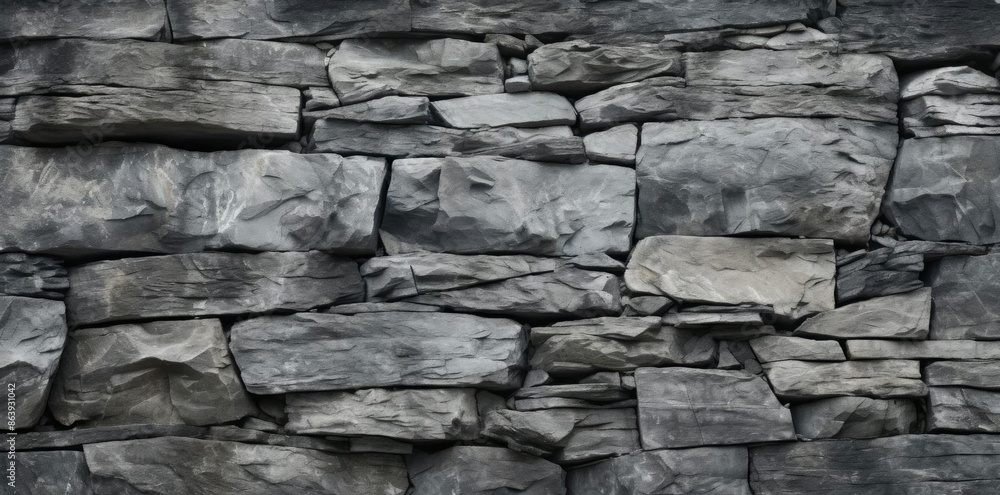 Gray Stone Wall Texture Background Gray Stone Wall Texture Background
