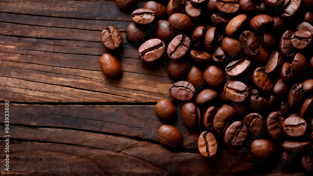 Coffee beans background Coffee beans background