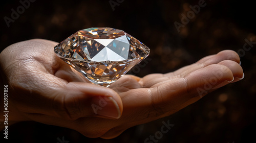 diamond on hand