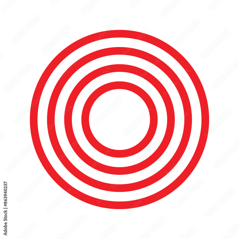 red circle frame icon. isolated on white background., simple vector design. red circle frame icon. isolated on white background., simple vector design.