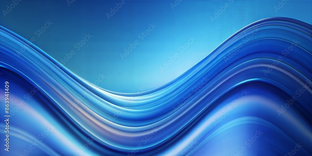 Blue abstract wave background design Blue abstract wave background design