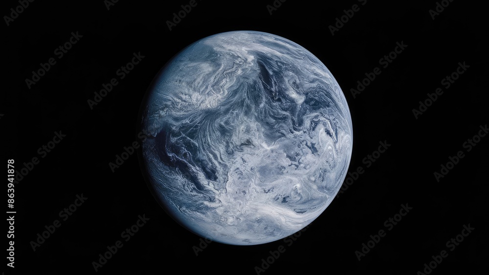 Realistic Planet Mercury in Space Realistic Planet Mercury in Space
