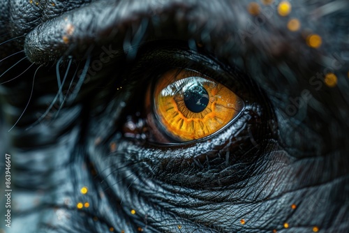 Eye of gorilla © Suwapreeya