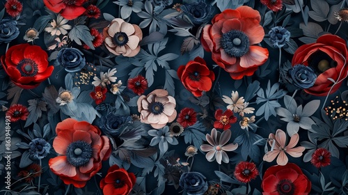 floral wallpaper background