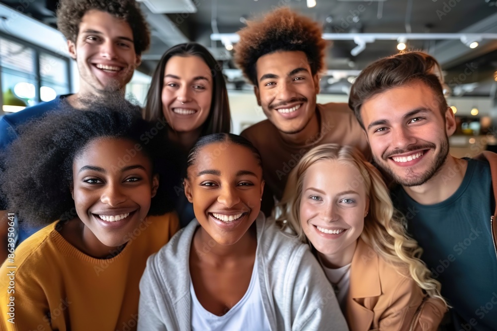Multicultural happy people taking group selfie portrait in the office, diverse people celebrating together, Happy teamwork and lifestyle concept Multicultural happy people taking group selfie portrait in the office, diverse people celebrating together, Happy teamwork and lifestyle concept