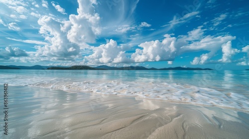 Whitehaven Beach, Whitsunday Islands, Australia photo