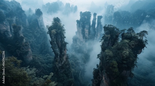 Zhangjiajie National Forest Park, China photo