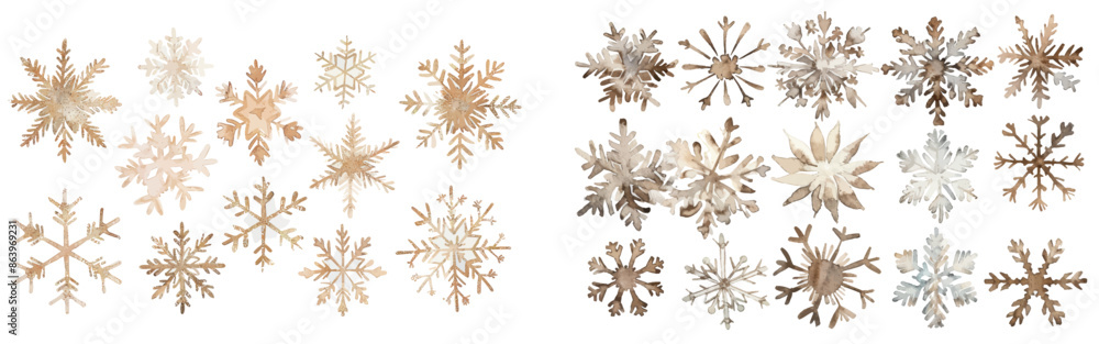 Winter snowflake isolated on white background. Winter snowflake isolated on white background.