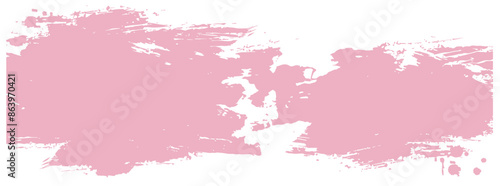 Modern watercolor background with pink splashes for your design.