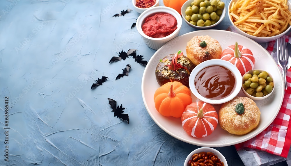 Classic American dishes for Halloween feast Classic American dishes for Halloween feast