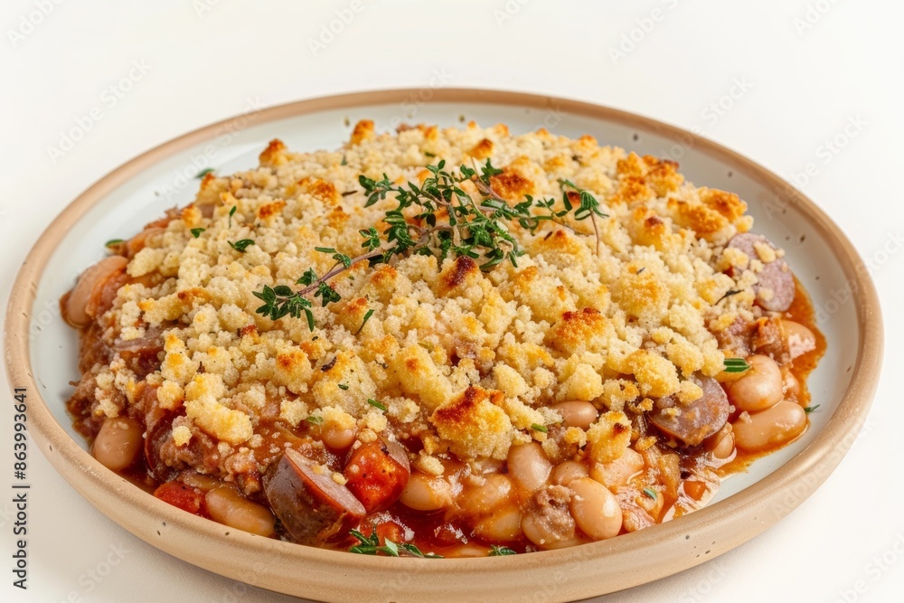 Delectable Cassoulet with Duck Confit and Sausage Delectable Cassoulet with Duck Confit and Sausage