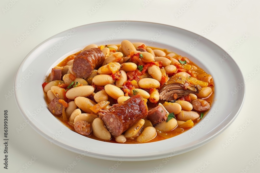 Delectable Cassoulet with Duck Confit and Sausage Delectable Cassoulet with Duck Confit and Sausage