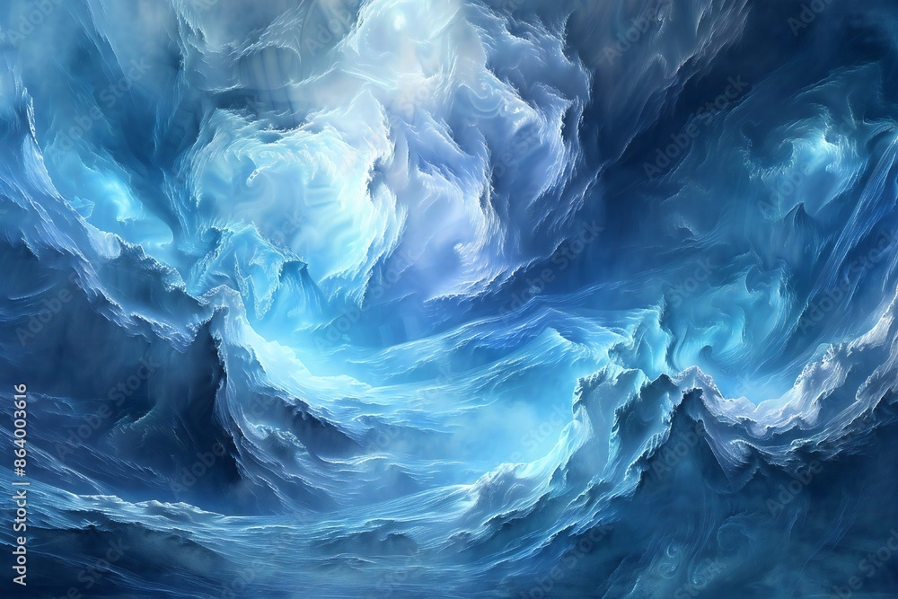 Dramatic and deep clouds background Generative Ai Dramatic and deep clouds background Generative Ai