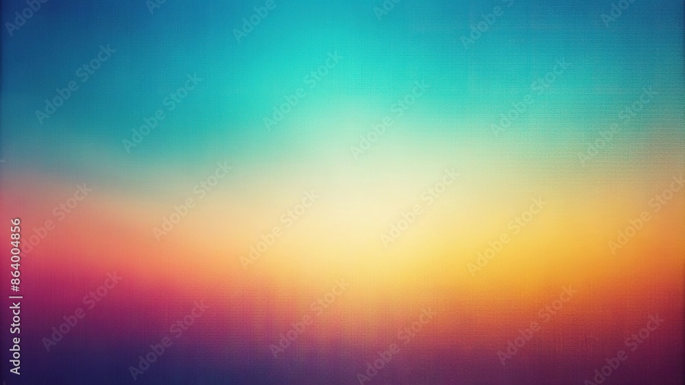 Abstract retro blur gradient background with grain texture for design ...