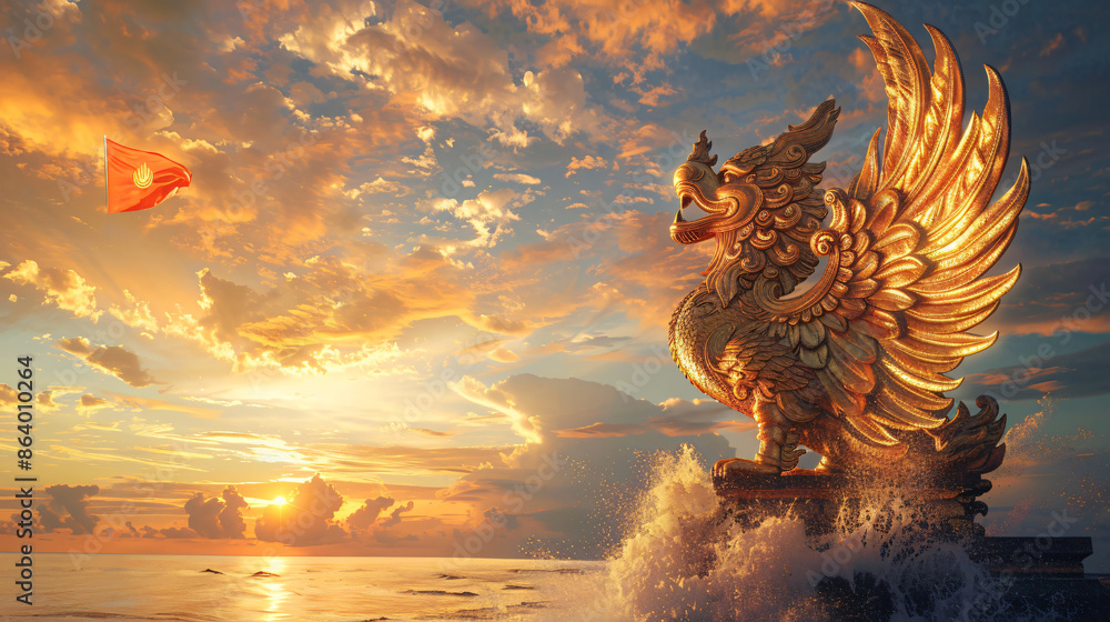 Indonesia's Independence Day, August 17. Greeting card with clenched hands symbolizing freedom.
Indonesia's Independence Day, August 17. Greeting card with clenched hands symbolizing freedom.