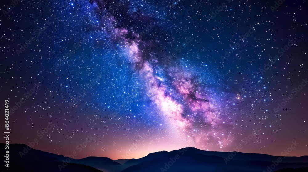 Celestial background featuring a vast group of stars, dreamlike fantasy, glowing sky, cosmic wonder, serene night atmosphere Celestial background featuring a vast group of stars, dreamlike fantasy, glowing sky, cosmic wonder, serene night atmosphere