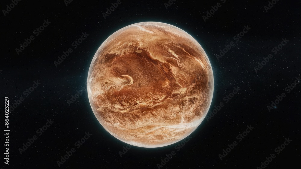 Amazing photo of the planet venus in the cosmos with deep view.. Amazing photo of the planet venus in the cosmos with deep view..