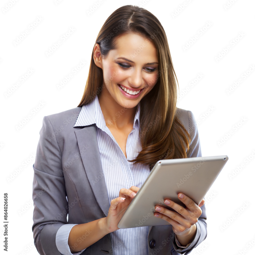 smiling businesswoman with digital tablet pc smiling businesswoman with digital tablet pc
