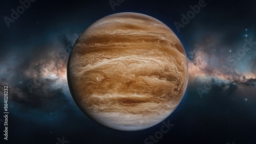 Detailed View of Planet venus