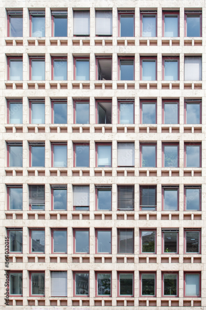 pattern of facade of office building as symbol for business pattern of facade of office building as symbol for business