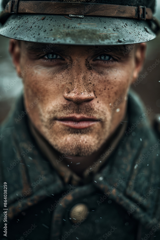 German WWI Soldier Portrait German WWI Soldier Portrait