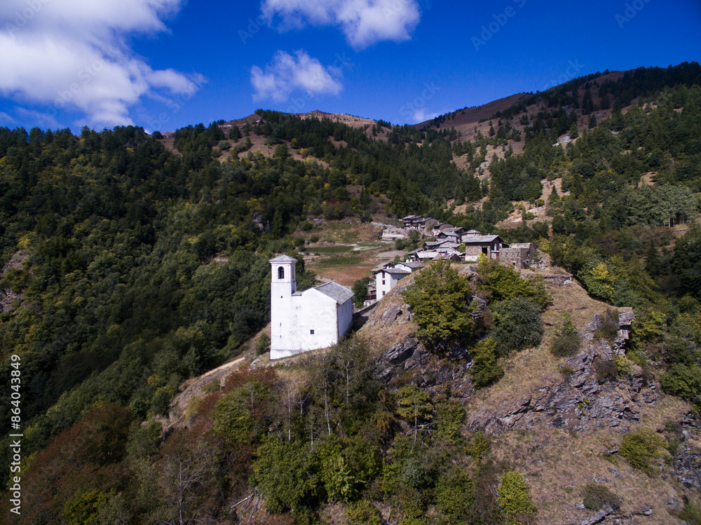mountain village in piedmont mountain village in piedmont