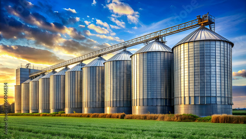 Agricultural Silo, Storage and drying of grains