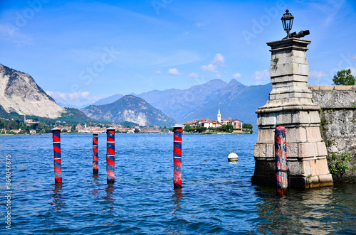 the lake Maggiore, Italy, Piedmont photo