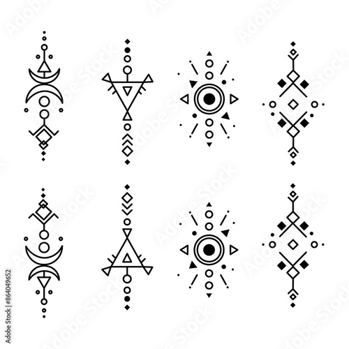 Vedic Mystical Magical Wiccan Symbols