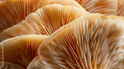 Group of fungus mushrooms.
