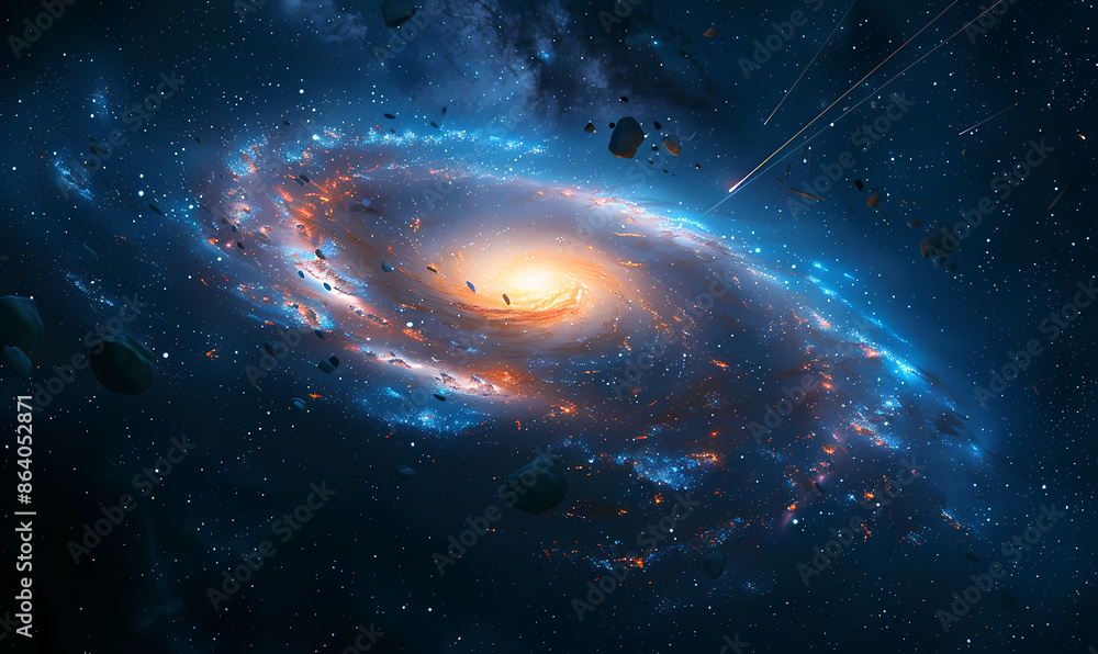 Obraz premium galaxy in space