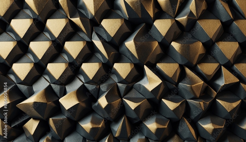 Intricate abstract pattern with gold and black tones Intricate abstract pattern with gold and black tones