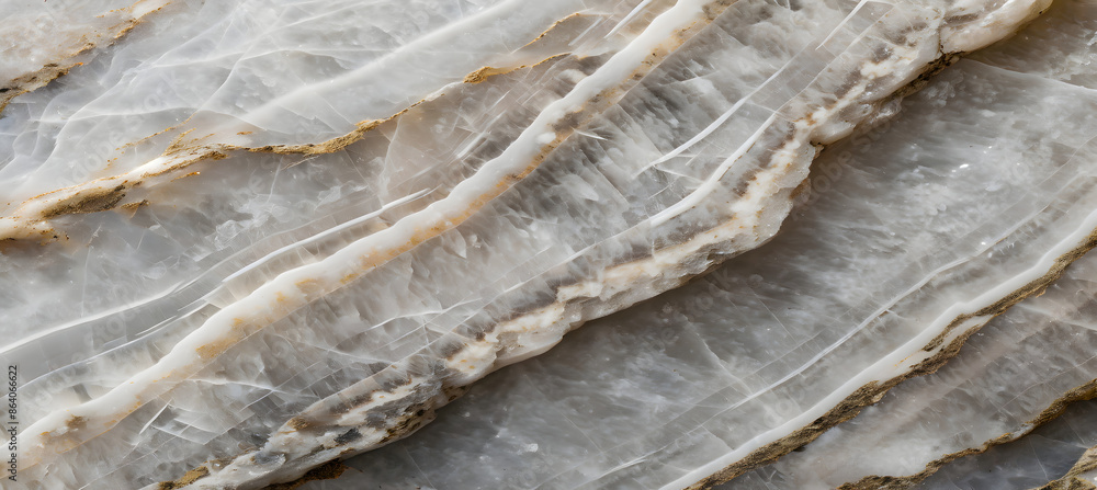 Crystal Clear Quartz Veins background marble. Generative AI. Crystal Clear Quartz Veins background marble. Generative AI.