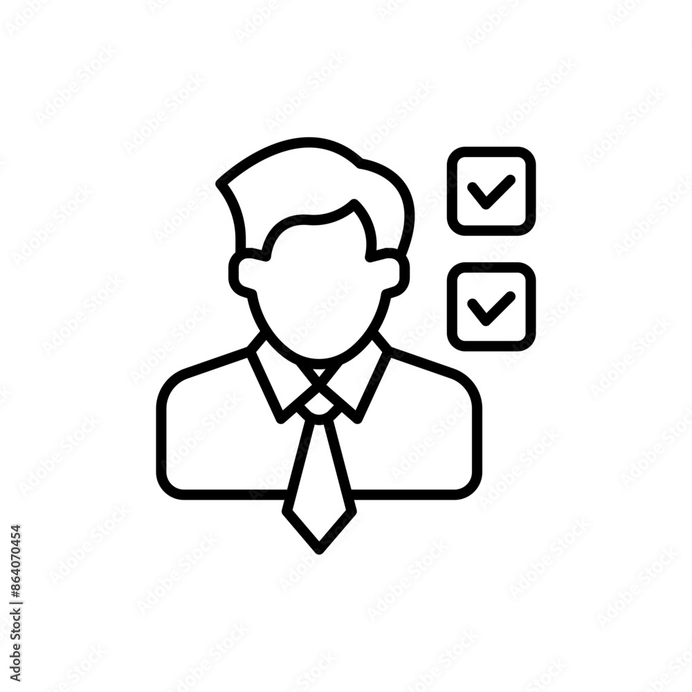 Job recruitment outline icons, minimalist vector illustration ,simple transparent graphic element .Isolated on white background Job recruitment outline icons, minimalist vector illustration ,simple transparent graphic element .Isolated on white background