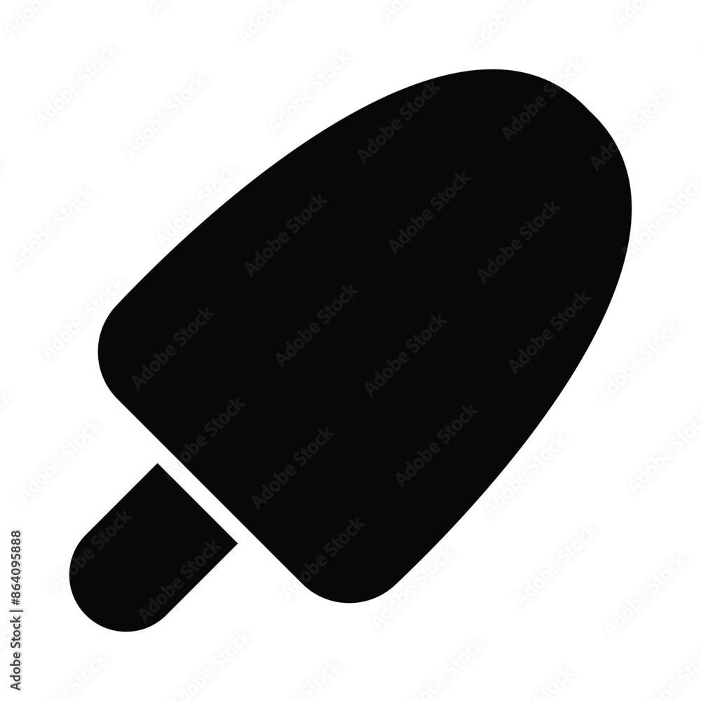 Simple Ice Cream glyph icon. The icon can be used for websites, print templates, presentation templates, illustrations, etc Simple Ice Cream glyph icon. The icon can be used for websites, print templates, presentation templates, illustrations, etc