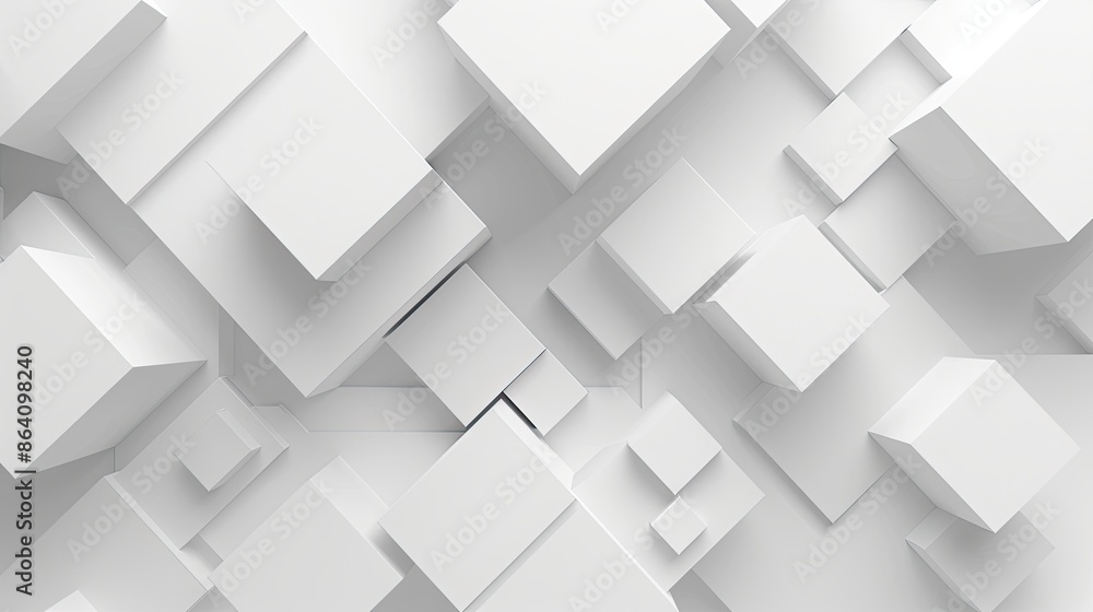 Modern and stylish 2d background, featuring square shapes, dynamic composition. Smooth gradients. subtle white on white with a professional finish Modern and stylish 2d background, featuring square shapes, dynamic composition. Smooth gradients. subtle white on white with a professional finish