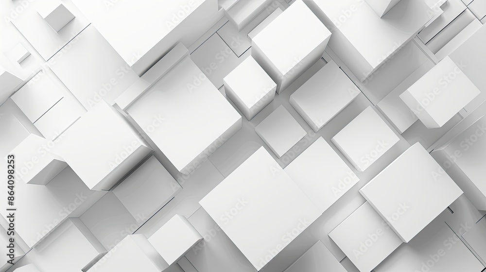 Modern and stylish 2d background, featuring square shapes, dynamic composition. Smooth gradients. subtle white on white with a professional finish Modern and stylish 2d background, featuring square shapes, dynamic composition. Smooth gradients. subtle white on white with a professional finish
