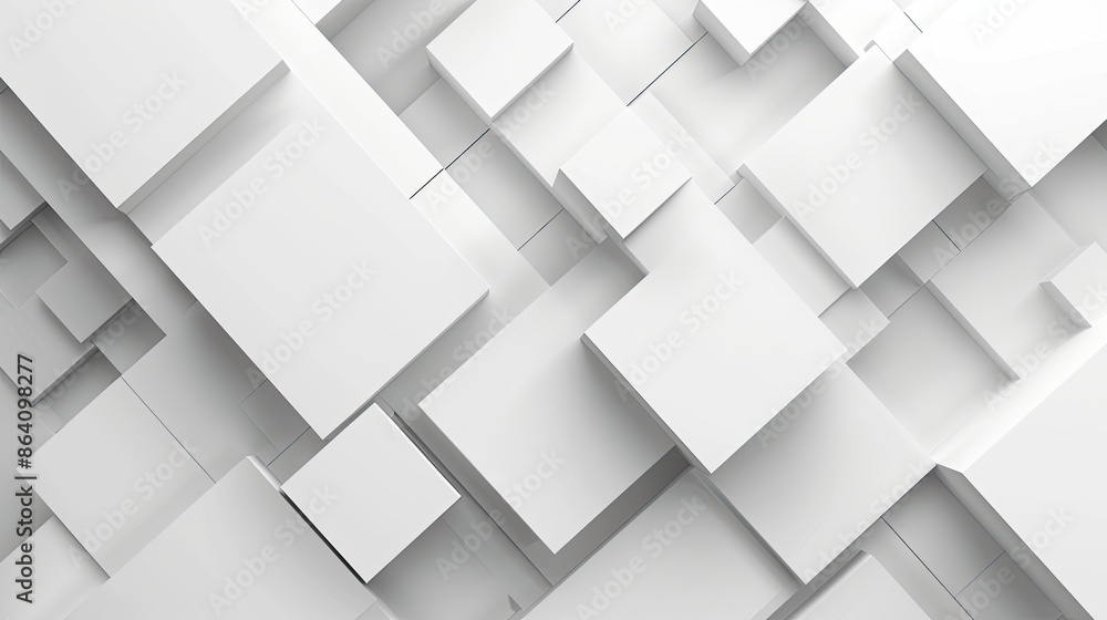 Modern and stylish 2d background, featuring square shapes, dynamic composition. Smooth gradients. subtle white on white with a professional finish Modern and stylish 2d background, featuring square shapes, dynamic composition. Smooth gradients. subtle white on white with a professional finish
