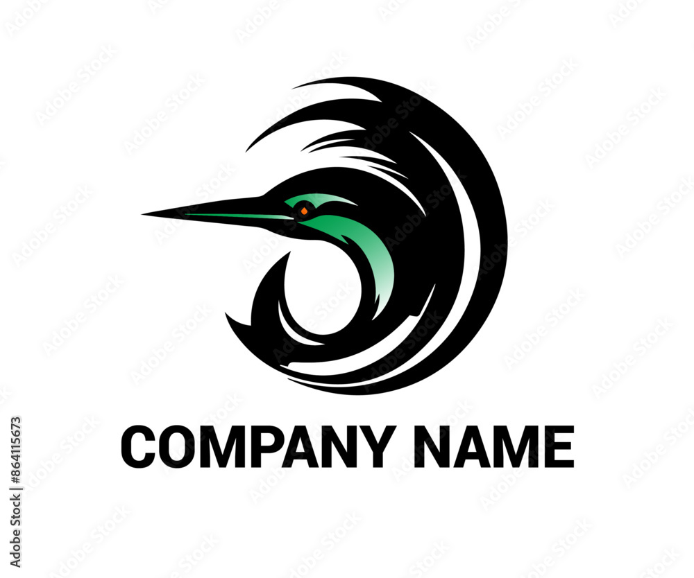 bird design animal logo vector bird design animal logo vector