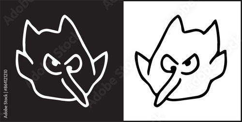  IIlustration Vector graphics of Sakabe Animal icon