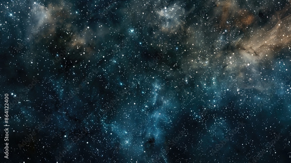 Fototapeta premium Texture backdrop of starry space