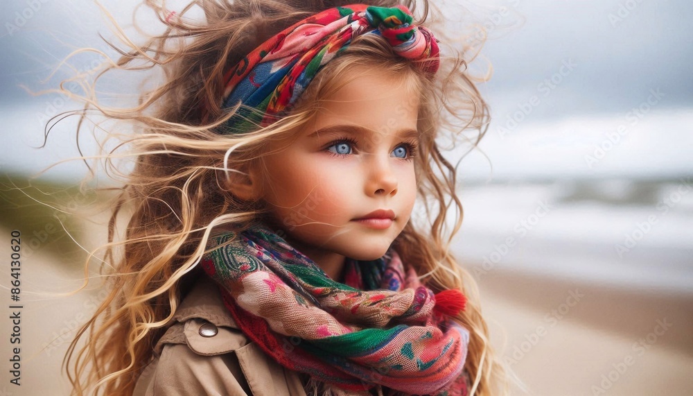 Naklejka premium Kinderportrait